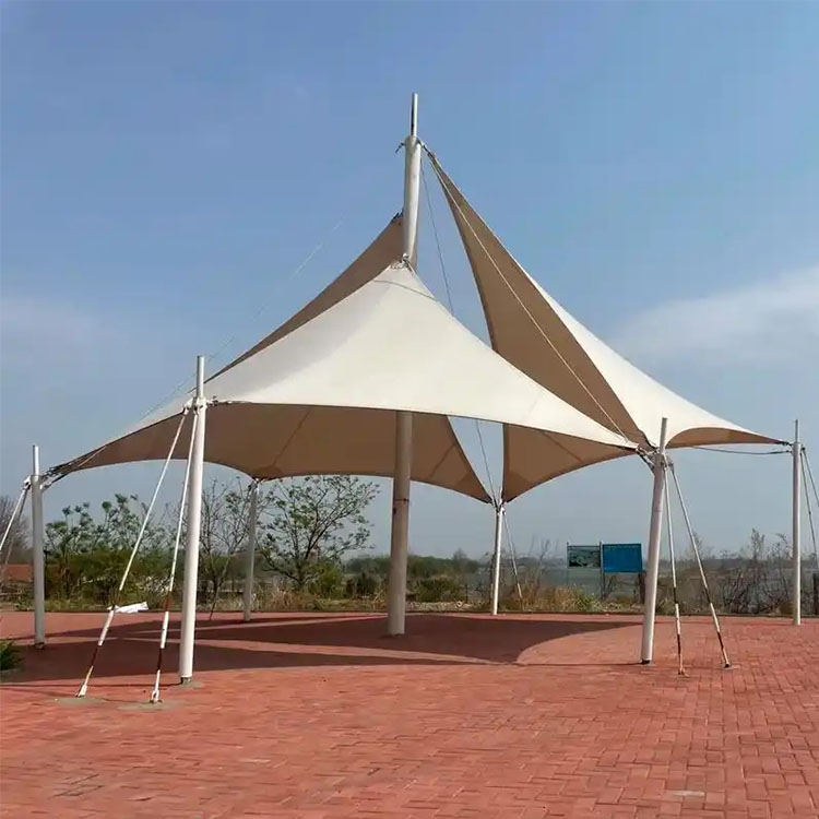 中方县膜结构景观棚