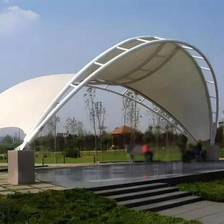 中方县膜结构景观棚