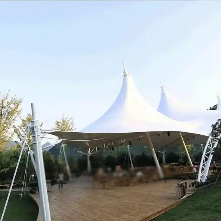 中方县膜结构景观棚