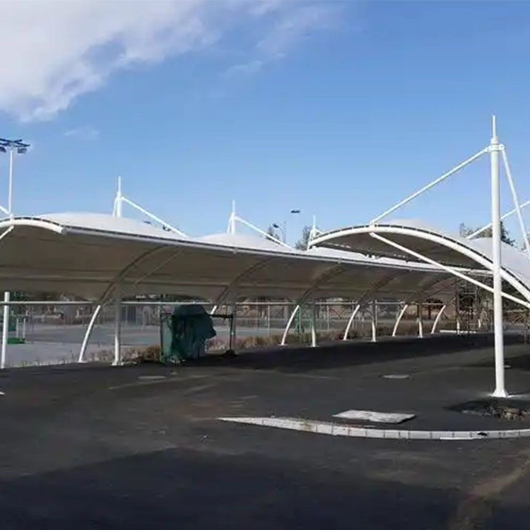 中方县膜结构电动车棚