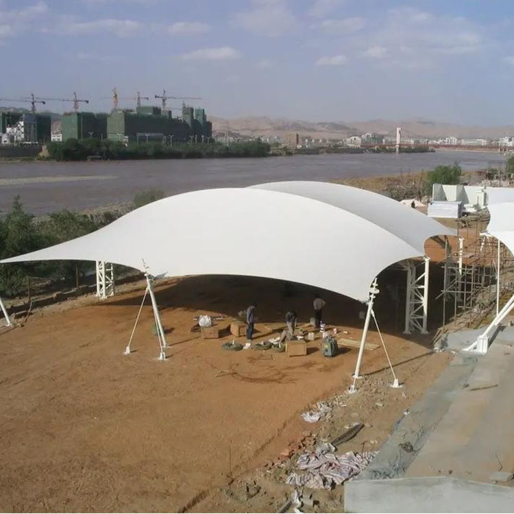 中方县膜结构汽车棚